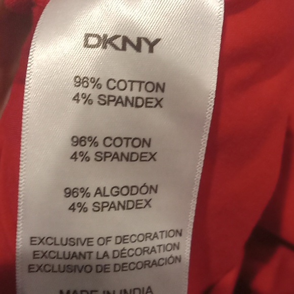 DKNY Men's Red Polo Shirt - Picture 6 of 6